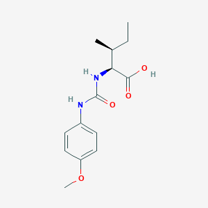 N-[(4-Methoxyphenyl)carbamoyl]-L-isoleucine