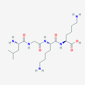 L-Leucylglycyl-L-lysyl-L-lysine