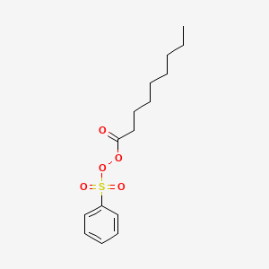 Nonanoyl benzenesulfonoperoxoate