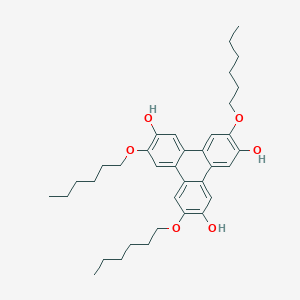 3,7,10-Tris(hexyloxy)triphenylene-2,6,11-triol