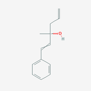 (3R)-3-Methyl-1-phenylhexa-1,5-dien-3-ol