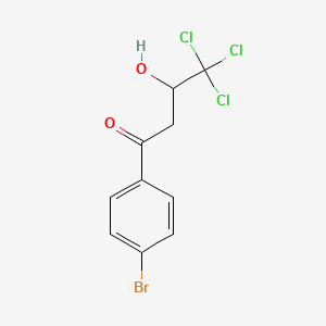 1-(4-Bromophenyl)-4,4,4-trichloro-3-hydroxybutan-1-one