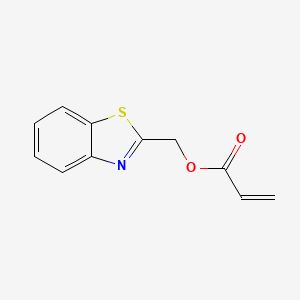 (1,3-Benzothiazol-2-yl)methyl prop-2-enoate