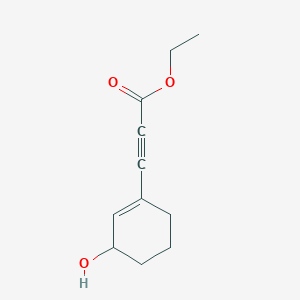 Ethyl 3-(3-hydroxycyclohex-1-en-1-yl)prop-2-ynoate