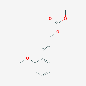 3-(2-Methoxyphenyl)prop-2-en-1-yl methyl carbonate