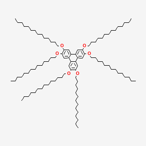 molecular formula C102H180O6 B14248357 2,3,6,7,10,11-Hexakis(tetradecyloxy)triphenylene CAS No. 288569-81-3