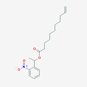 1-(2-Nitrophenyl)ethyl undec-10-enoate