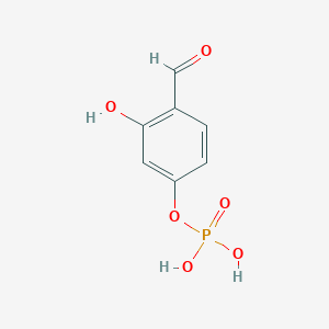 4-Formyl-3-hydroxyphenyl dihydrogen phosphate