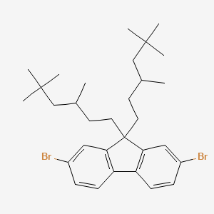 2,7-Dibromo-9,9-bis(3,5,5-trimethylhexyl)-9H-fluorene