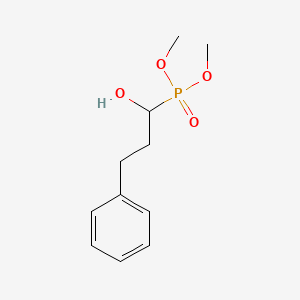 Dimethyl (1-hydroxy-3-phenylpropyl)phosphonate