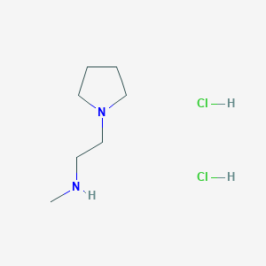 molecular formula C7H18Cl2N2 B1424864 N-甲基-2-吡咯烷-1-乙胺二盐酸盐 CAS No. 1051364-49-8