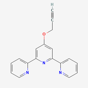 4-Prop-2-ynoxy-2,6-dipyridin-2-ylpyridine