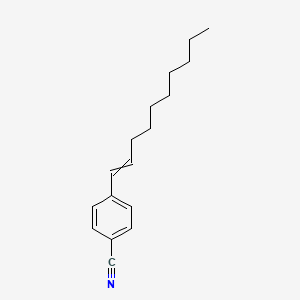 4-(Dec-1-EN-1-YL)benzonitrile