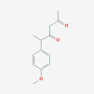 5-(4-Methoxyphenyl)hexane-2,4-dione