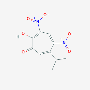 2-Hydroxy-3,5-dinitro-6-(propan-2-yl)cyclohepta-2,4,6-trien-1-one