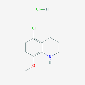 B1424895 5-Chloro-8-methoxy-1,2,3,4-tetrahydroquinoline hydrochloride CAS No. 1251925-38-8