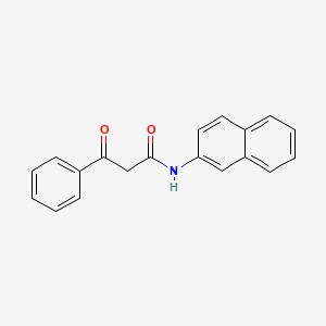 molecular formula C19H15NO2 B1424947 N-2-萘基-3-氧代-3-苯基丙酰胺 CAS No. 17738-45-3