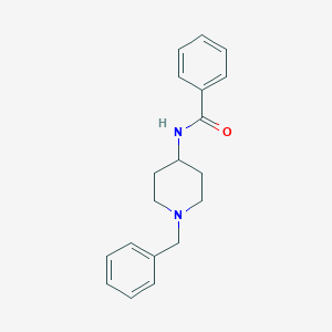B142495 N-(1-benzylpiperidin-4-yl)benzamide CAS No. 971-34-6