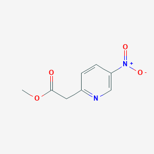 molecular formula C8H8N2O4 B1424953 2-(5-硝基吡啶-2-基)乙酸甲酯 CAS No. 292600-22-7