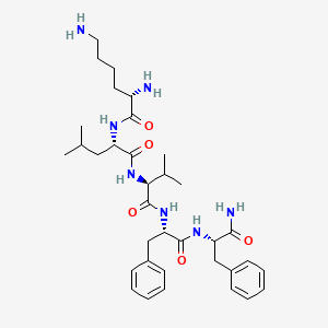 L-Phenylalaninamide, L-lysyl-L-leucyl-L-valyl-L-phenylalanyl-