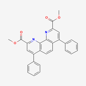 Dimethyl 4,7-diphenyl-1,10-phenanthroline-2,9-dicarboxylate