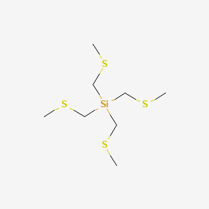 Tetrakis[(methylsulfanyl)methyl]silane