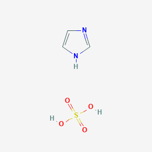 1H-imidazole;sulfuric acid