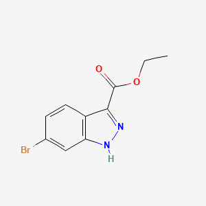 B1424967 Ethyl 6-bromo-1H-indazole-3-carboxylate CAS No. 885272-94-6