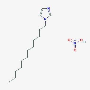 1-Dodecylimidazole;nitric acid