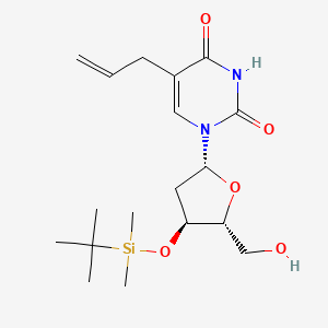 3'-O-[tert-Butyl(dimethyl)silyl]-2'-deoxy-5-prop-2-en-1-yluridine