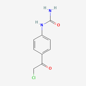 B1424974 [4-(2-Chloroacetyl)phenyl]urea CAS No. 861520-97-0
