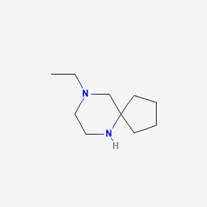 B1424981 9-Ethyl-6,9-diazaspiro[4.5]decane CAS No. 1248907-41-6