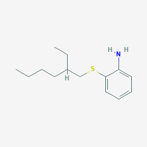 Benzenamine, 2-[(2-ethylhexyl)thio]-