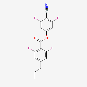 4-Cyano-3,5-difluorophenyl 2,6-difluoro-4-propylbenzoate