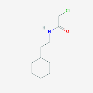 B1424982 2-chloro-N-(2-cyclohexylethyl)acetamide CAS No. 1179762-09-4