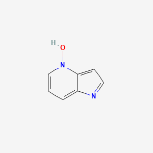 B1424989 1H-Pyrrolo[3,2-b]pyridine 4-oxide CAS No. 1116136-36-7