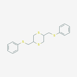 2,5-Bis[(phenylsulfanyl)methyl]-1,4-dithiane