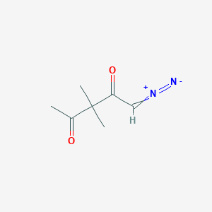 1-Diazonio-3,3-dimethyl-4-oxopent-1-en-2-olate