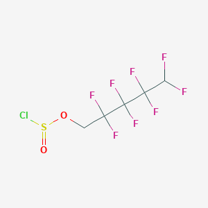 Chlorosulfurous acid, 2,2,3,3,4,4,5,5-octafluoropentyl ester