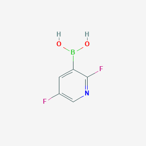 molecular formula C5H4BF2NO2 B1424997 (2,5-Difluoropyridin-3-yl)boronic acid CAS No. 872041-95-7