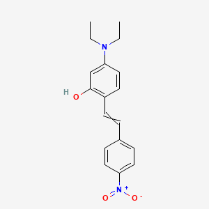 5-(Diethylamino)-2-[2-(4-nitrophenyl)ethenyl]phenol