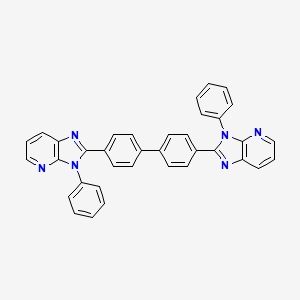 2,2'-([1,1'-Biphenyl]-4,4'-diyl)bis(3-phenyl-3H-imidazo[4,5-b]pyridine)