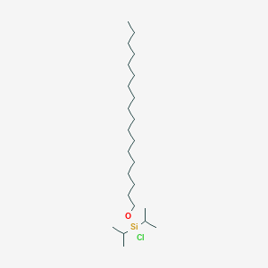 Chloro(octadecyloxy)di(propan-2-yl)silane