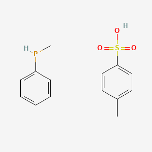 4-Methylbenzenesulfonic acid;methyl(phenyl)phosphane