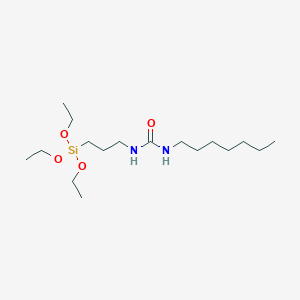 N-Heptyl-N'-[3-(triethoxysilyl)propyl]urea