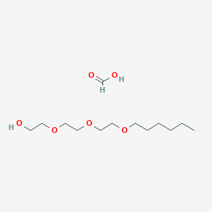 Formic acid;2-[2-(2-hexoxyethoxy)ethoxy]ethanol