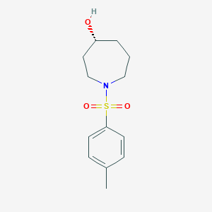 (4R)-1-(4-Methylbenzene-1-sulfonyl)azepan-4-ol