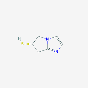 5H-Pyrrolo[1,2-a]imidazole-6-thiol, 6,7-dihydro-, (S)-