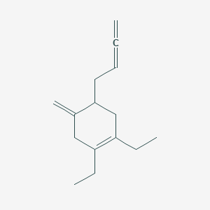 4-(Buta-2,3-dien-1-yl)-1,2-diethyl-5-methylidenecyclohex-1-ene