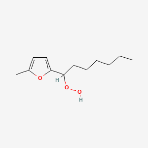 Hydroperoxide, 1-(5-methyl-2-furanyl)heptyl